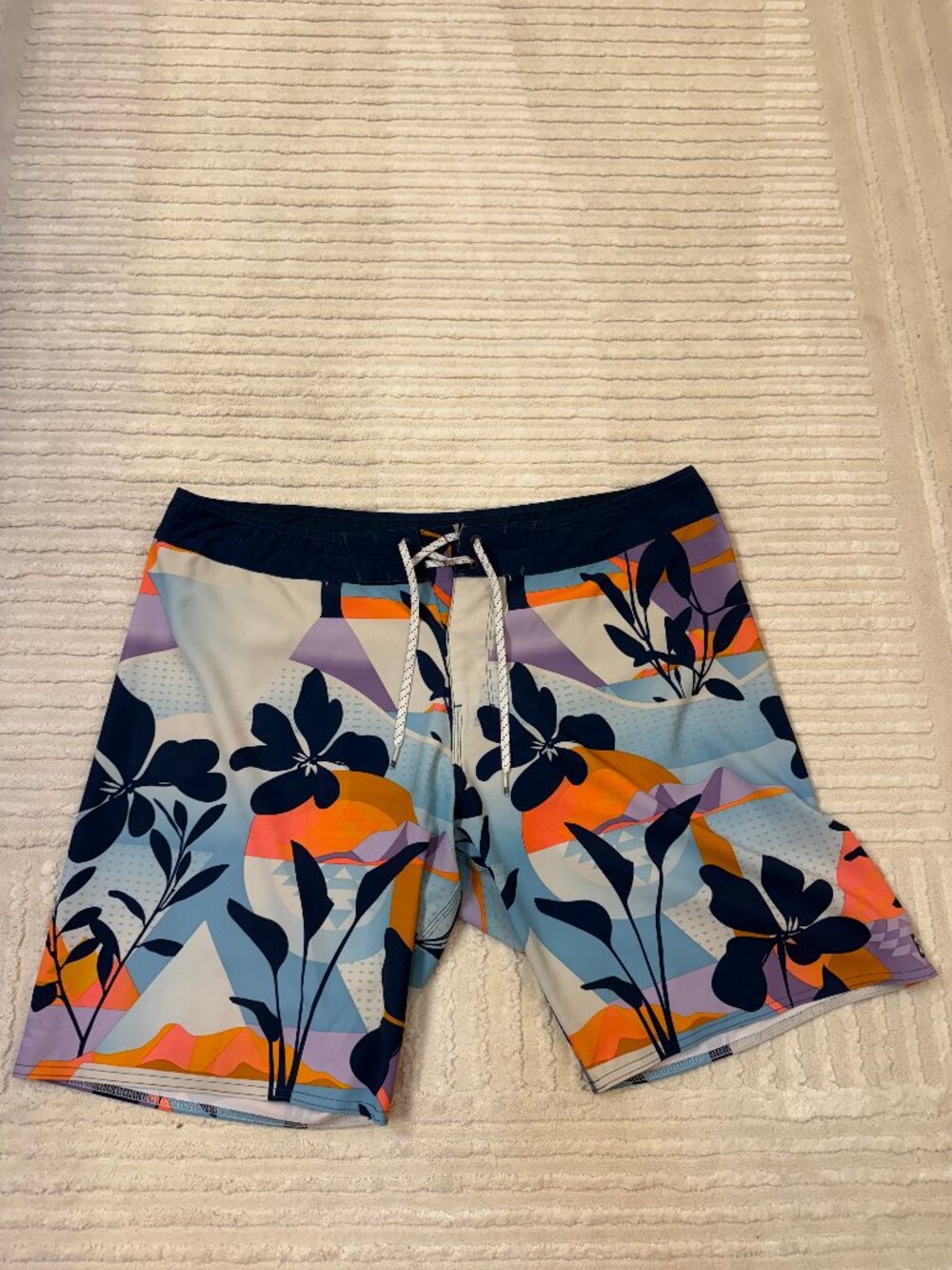 Billabong Men's Floral Board Shorts Swim Trunks Size 38